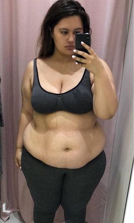 Na ƙi jikina saboda ƙarin fam.